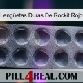 Lengüetas Duras De Rockit Rojo 30